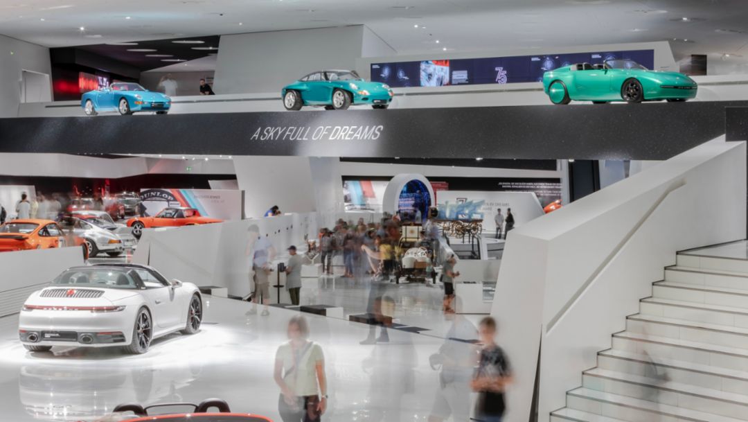 Das Porsche Museum zählt sechs Millionen Besucher